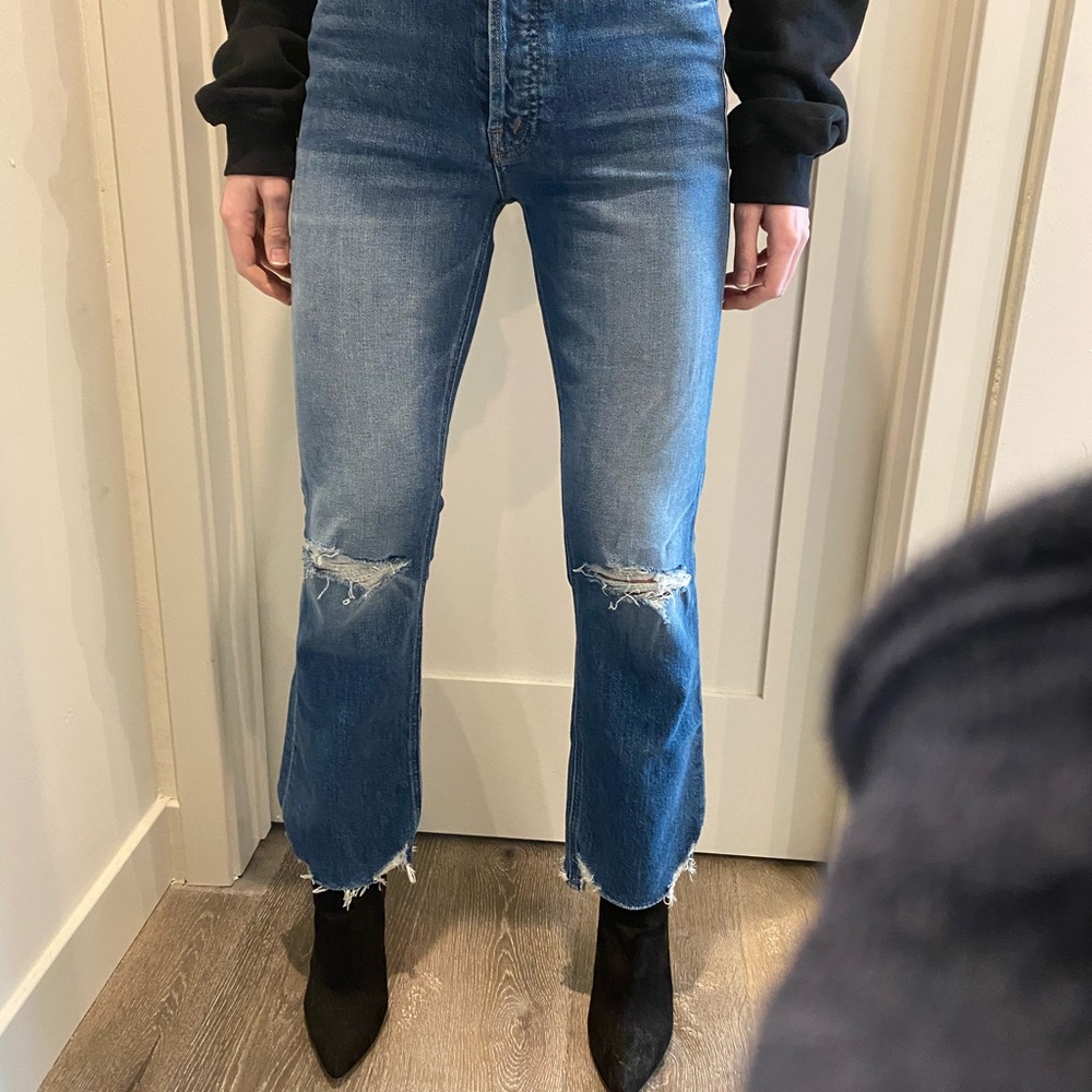 MOTHER Superior Wide Leg Jeans - Picture 4 of 6